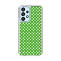 スリムプロテクションケース［ Small Dot - Green ］