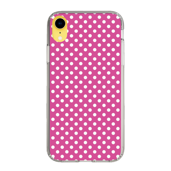 スリムプロテクションケース［ Small Dot - Pink ］