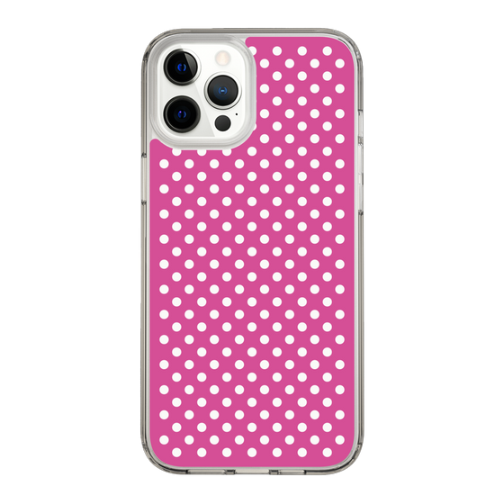 スリムプロテクションケース［ Small Dot - Pink ］