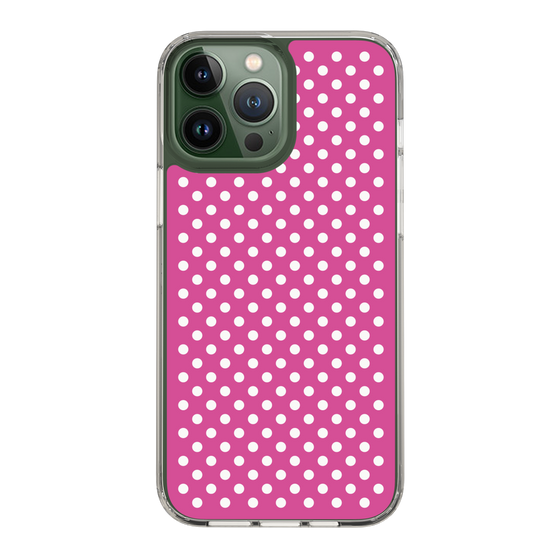 スリムプロテクションケース［ Small Dot - Pink ］