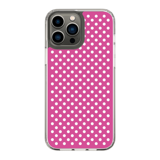 スリムプロテクションケース［ Small Dot - Pink ］
