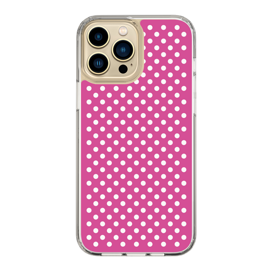 スリムプロテクションケース［ Small Dot - Pink ］