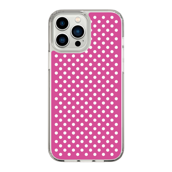 スリムプロテクションケース［ Small Dot - Pink ］