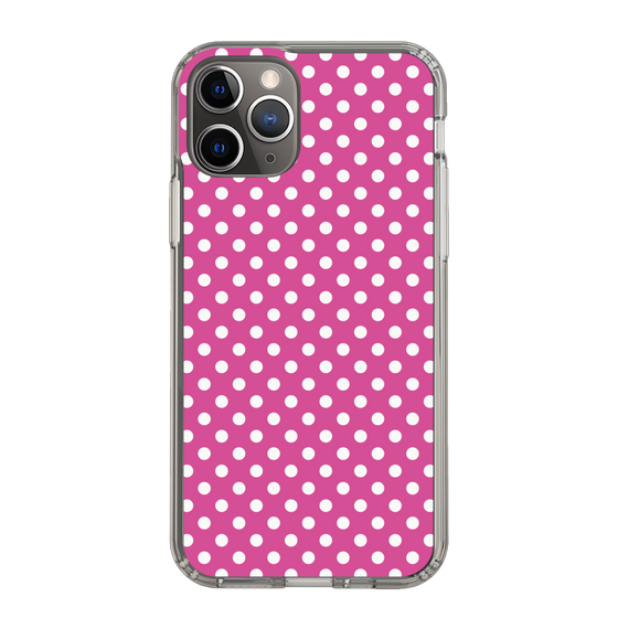 スリムプロテクションケース［ Small Dot - Pink ］