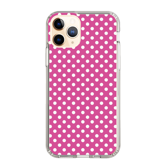 スリムプロテクションケース［ Small Dot - Pink ］