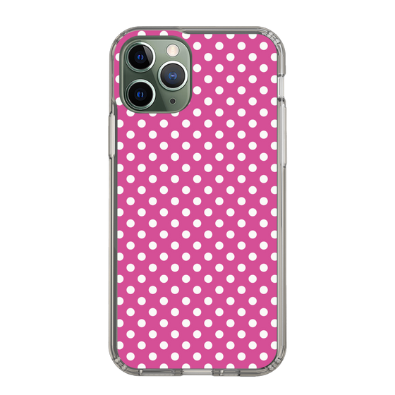 スリムプロテクションケース［ Small Dot - Pink ］