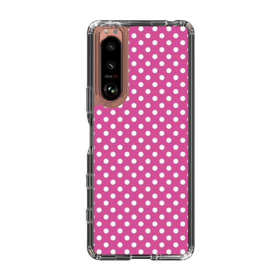 スリムプロテクションケース［ Small Dot - Pink ］