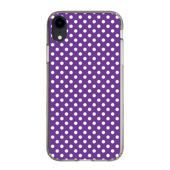 スリムプロテクションケース［ Small Dot - Purple ］