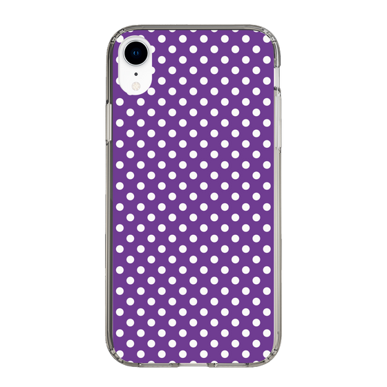 スリムプロテクションケース［ Small Dot - Purple ］
