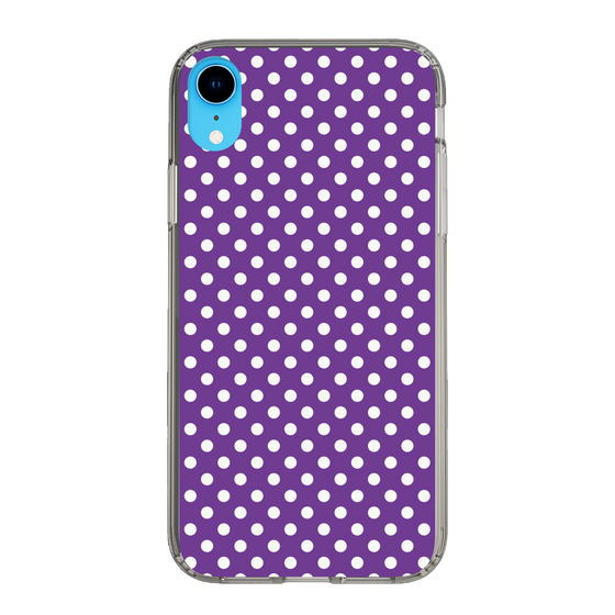 スリムプロテクションケース［ Small Dot - Purple ］