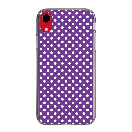 スリムプロテクションケース［ Small Dot - Purple ］