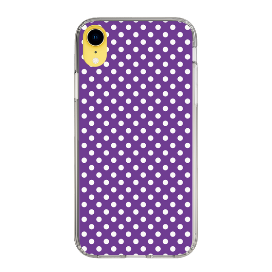 スリムプロテクションケース［ Small Dot - Purple ］