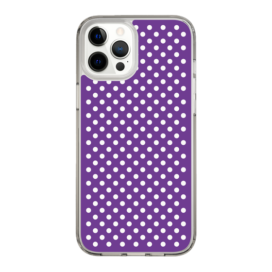 スリムプロテクションケース［ Small Dot - Purple ］