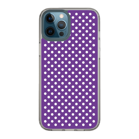 スリムプロテクションケース［ Small Dot - Purple ］