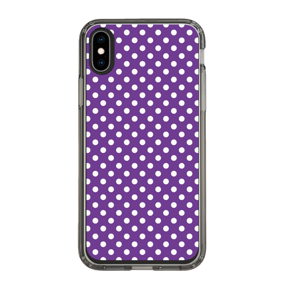 スリムプロテクションケース［ Small Dot - Purple ］