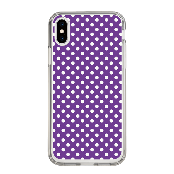 スリムプロテクションケース［ Small Dot - Purple ］