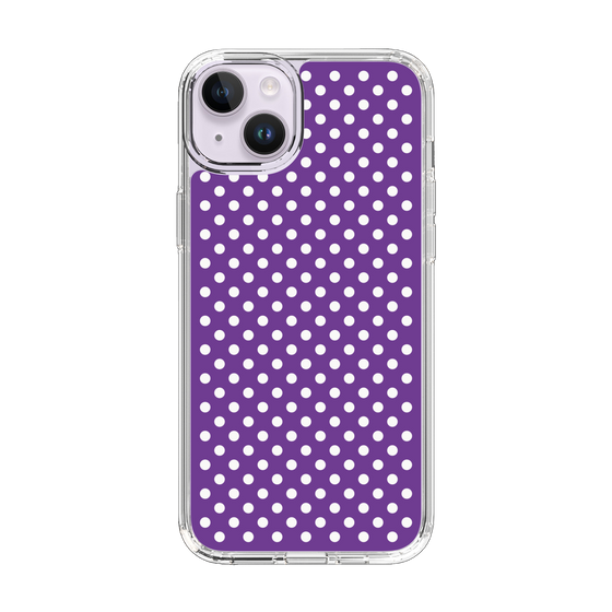 スリムプロテクションケース［ Small Dot - Purple ］
