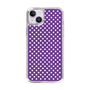 スリムプロテクションケース［ Small Dot - Purple ］