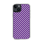 スリムプロテクションケース［ Small Dot - Purple ］