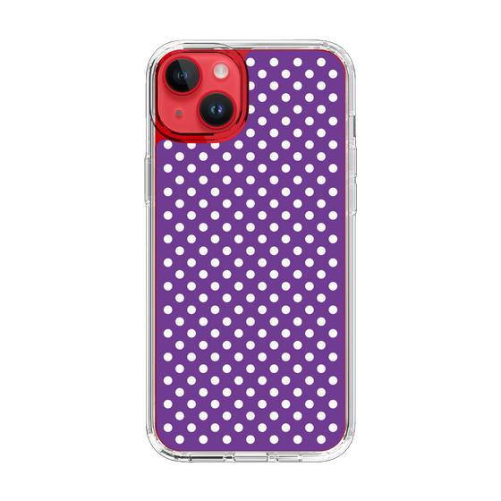 スリムプロテクションケース［ Small Dot - Purple ］