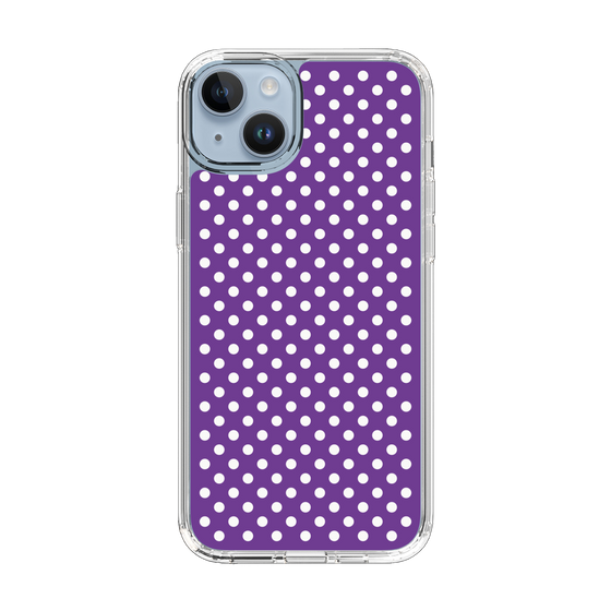 スリムプロテクションケース［ Small Dot - Purple ］