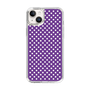 スリムプロテクションケース［ Small Dot - Purple ］