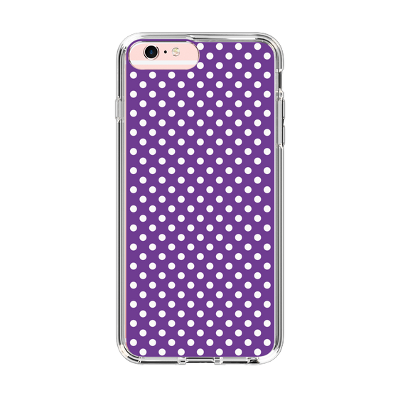 スリムプロテクションケース［ Small Dot - Purple ］