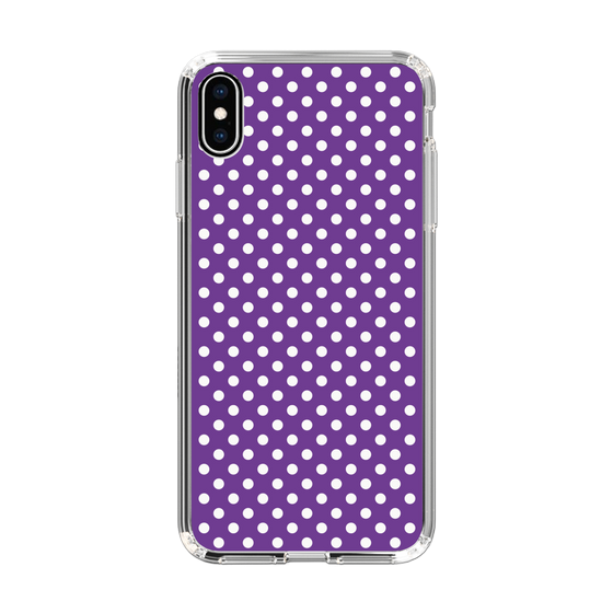 スリムプロテクションケース［ Small Dot - Purple ］