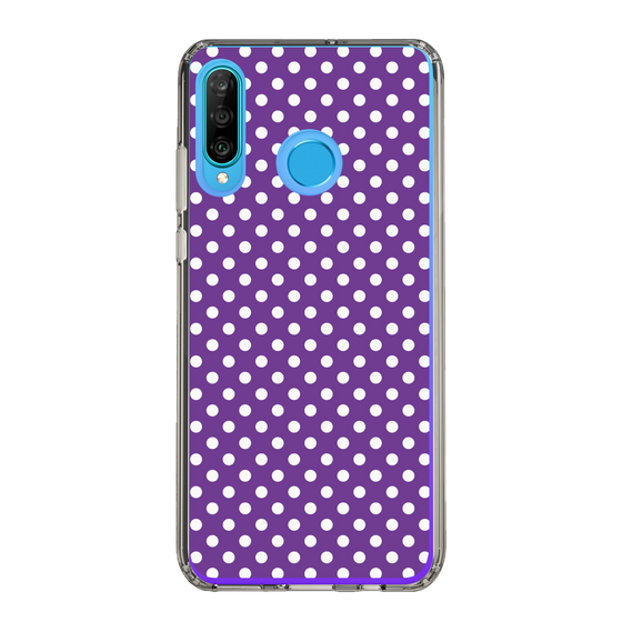 スリムプロテクションケース［ Small Dot - Purple ］