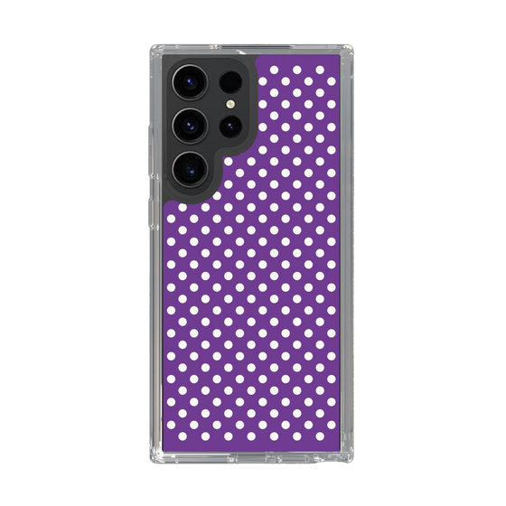 スリムプロテクションケース［ Small Dot - Purple ］
