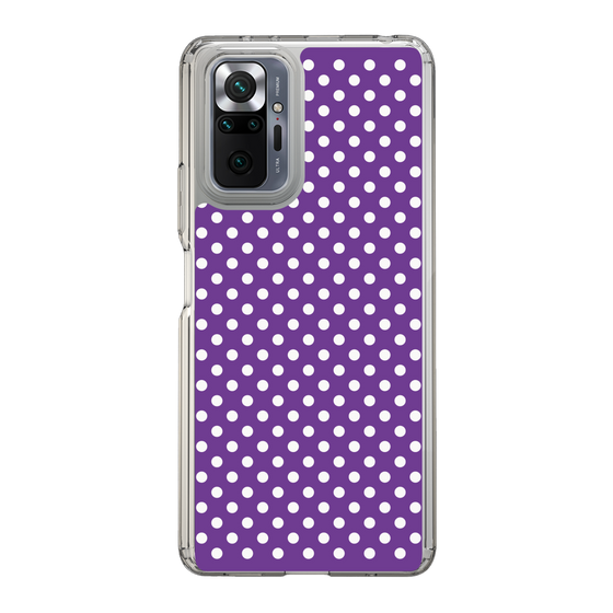 スリムプロテクションケース［ Small Dot - Purple ］