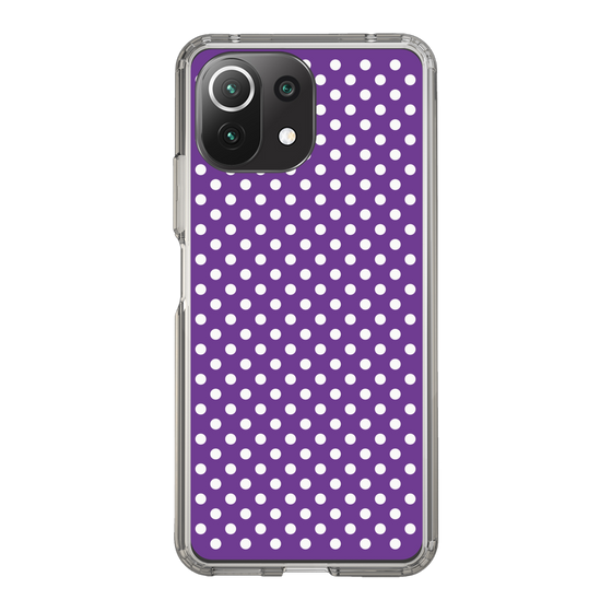スリムプロテクションケース［ Small Dot - Purple ］