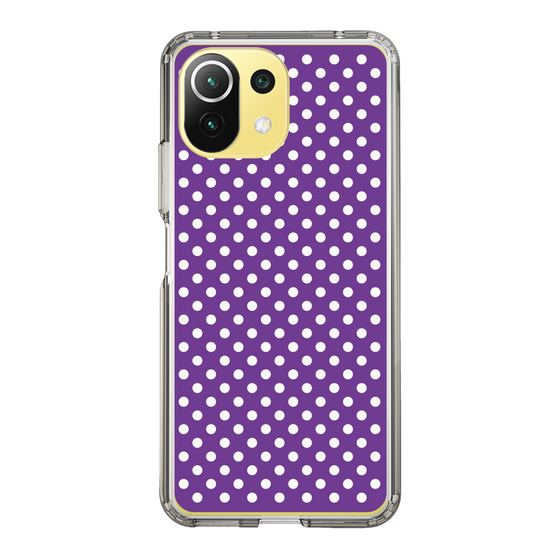 スリムプロテクションケース［ Small Dot - Purple ］