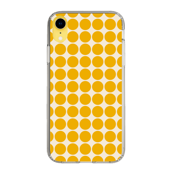 スリムプロテクションケース［ Big Dot - Yellow ］
