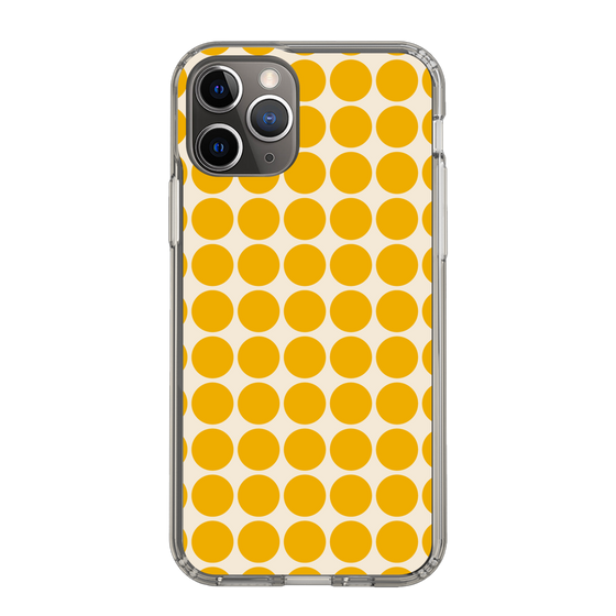 スリムプロテクションケース［ Big Dot - Yellow ］