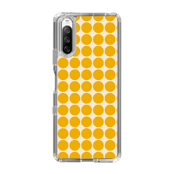 スリムプロテクションケース［ Big Dot - Yellow ］
