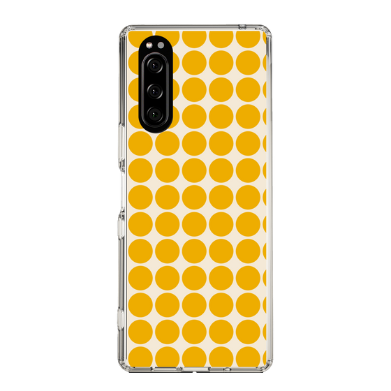 スリムプロテクションケース［ Big Dot - Yellow ］