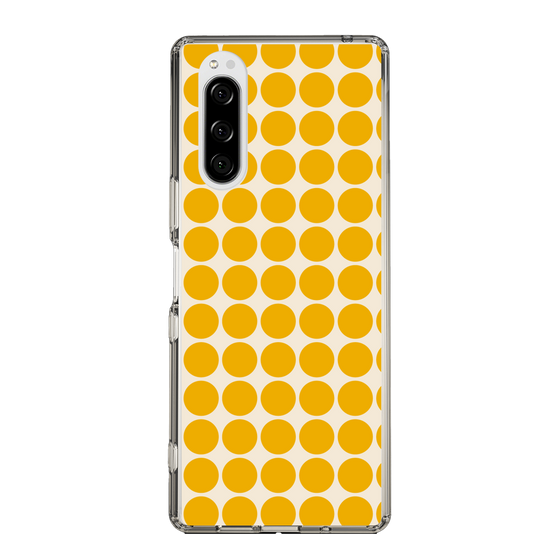 スリムプロテクションケース［ Big Dot - Yellow ］