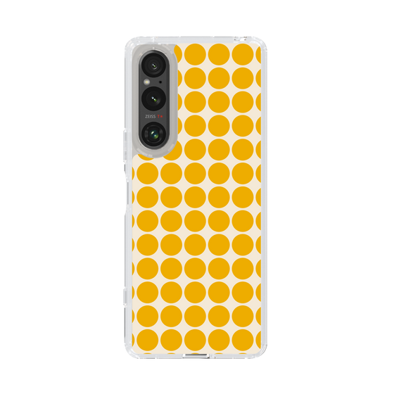 スリムプロテクションケース［ Big Dot - Yellow ］