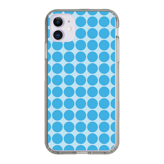 スリムプロテクションケース［ Big Dot - Blue ］