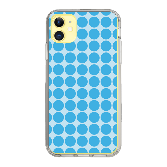 スリムプロテクションケース［ Big Dot - Blue ］