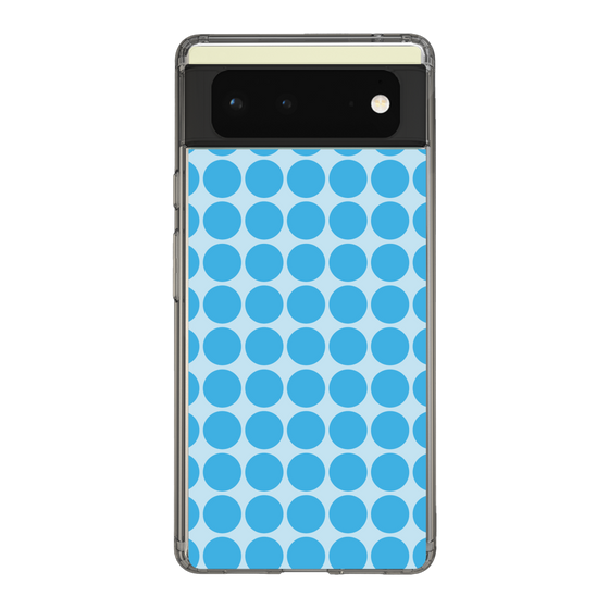 スリムプロテクションケース［ Big Dot - Blue ］