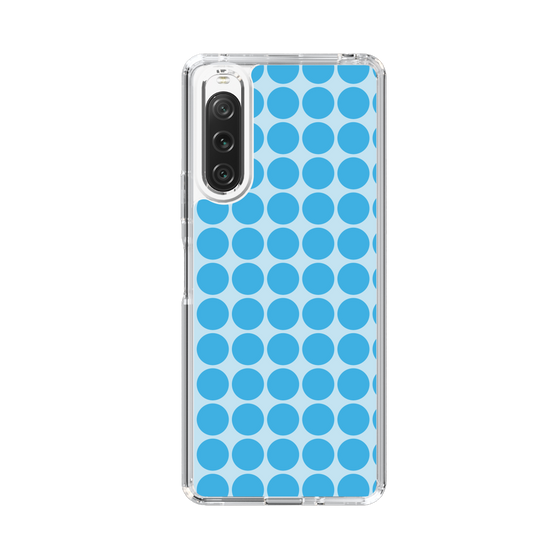 スリムプロテクションケース［ Big Dot - Blue ］