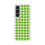 スリムプロテクションケース［ Big Dot - Green ］