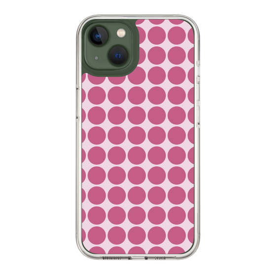 スリムプロテクションケース［ Big Dot - Pink ］
