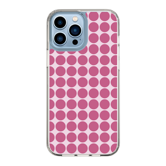 スリムプロテクションケース［ Big Dot - Pink ］
