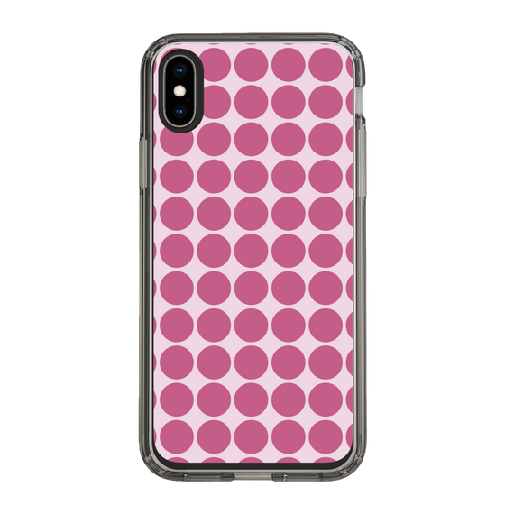 スリムプロテクションケース［ Big Dot - Pink ］
