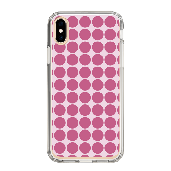 スリムプロテクションケース［ Big Dot - Pink ］