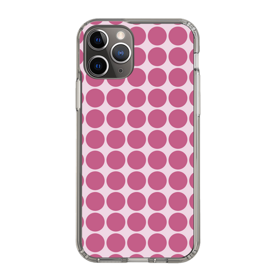 スリムプロテクションケース［ Big Dot - Pink ］