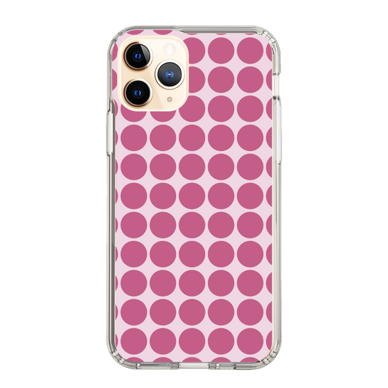 スリムプロテクションケース［ Big Dot - Pink ］
